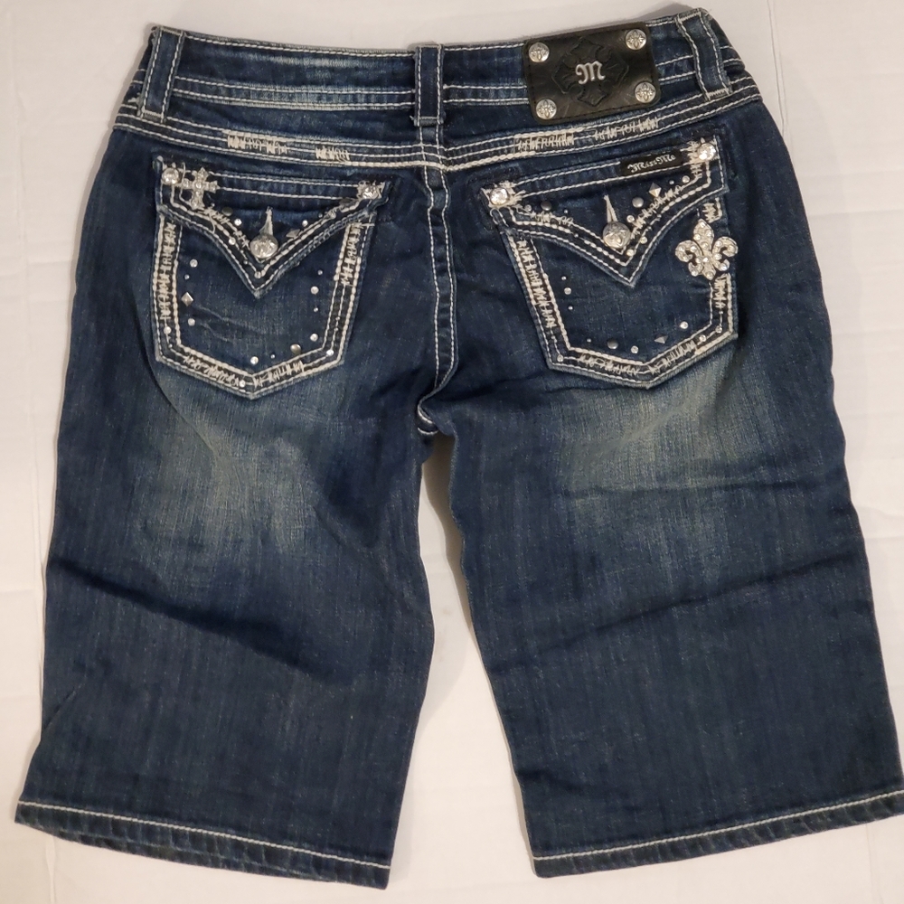 Miss me Bermuda jean shorts 27